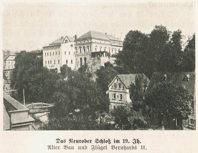 Schloss um 1900